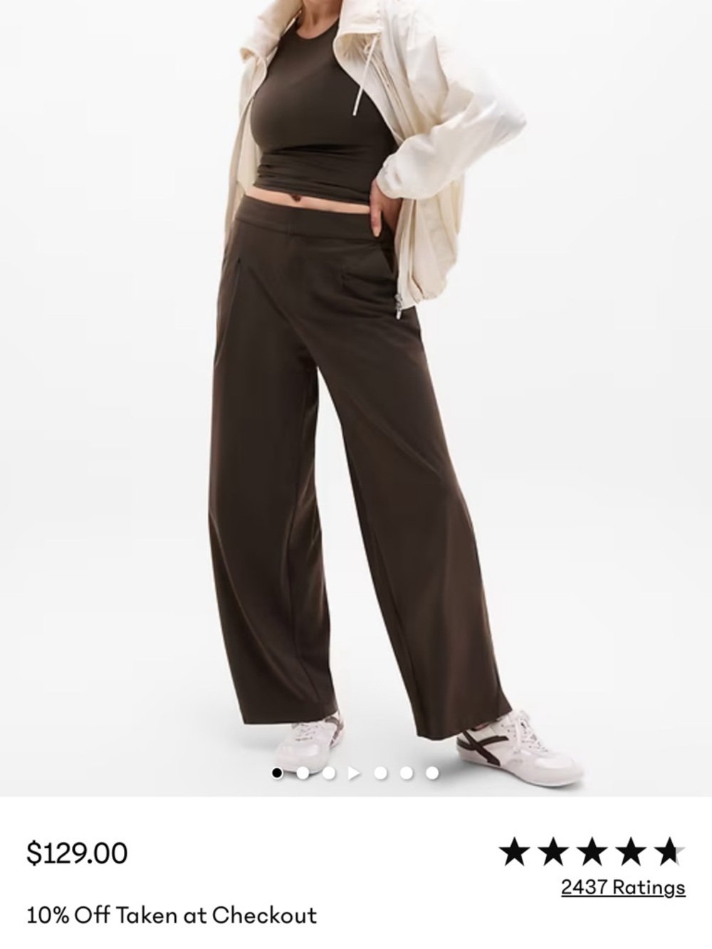 Athleta Pinnacle High Rise Trouser - Picture 4 of 4